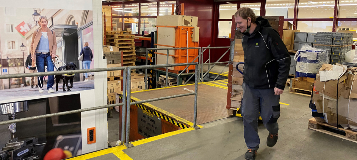 Symbolbild für Mitarbeiter:in Logistik mit IV Rente 80-100% (w/m/d)