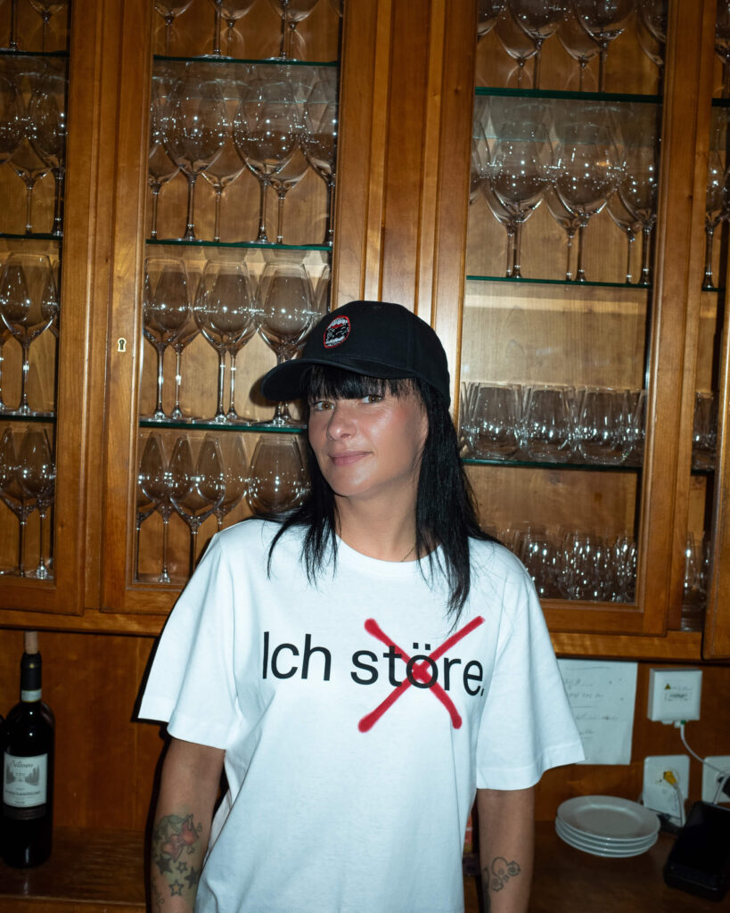 Portrait Chrissi, Restaurant LaVigna